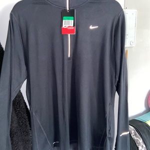 nike running quarter zip